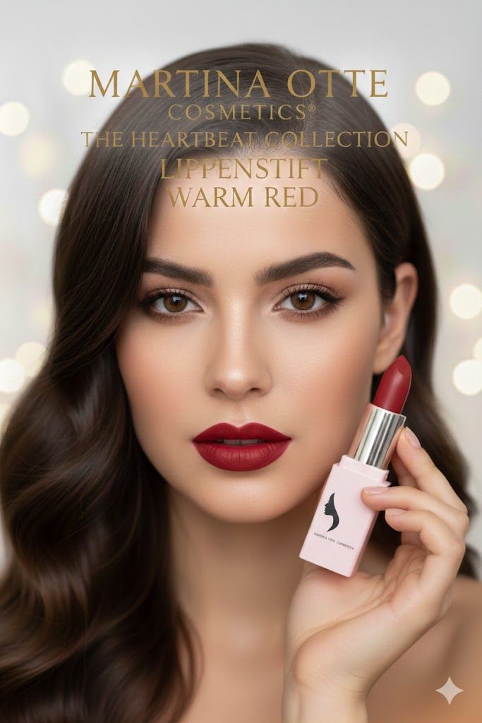 Haltbarer Lippenstift mit perfekter Deckkraft! Warm Red