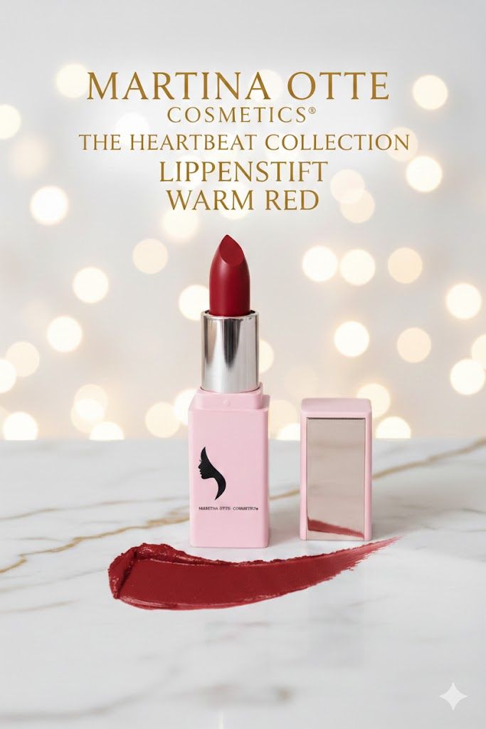 Haltbarer Lippenstift mit perfekter Deckkraft! Warm Red