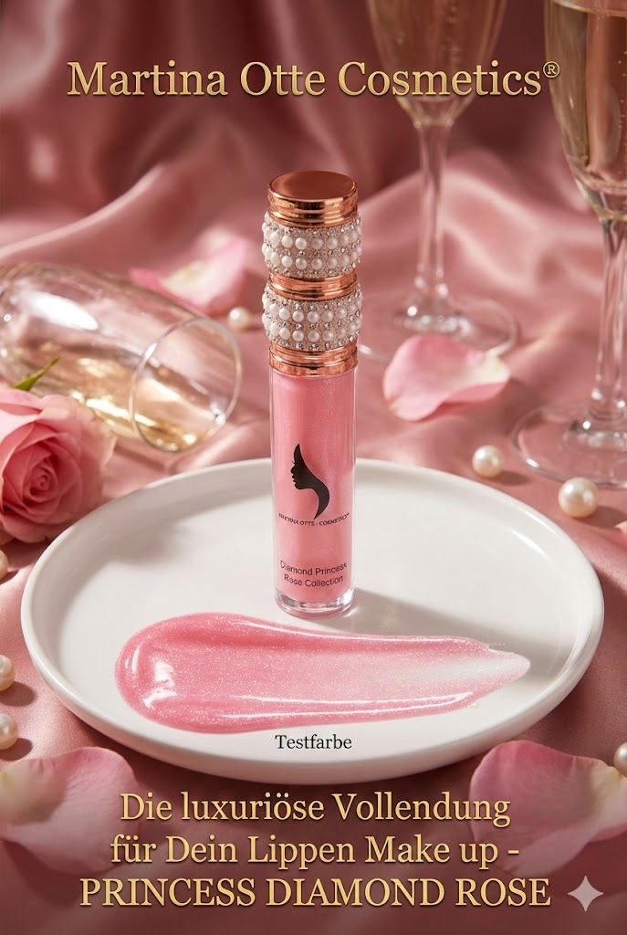 Die luxuriöse Vollendung für Dein Lippen Make up - PRINCESS DIAMOND ROSE