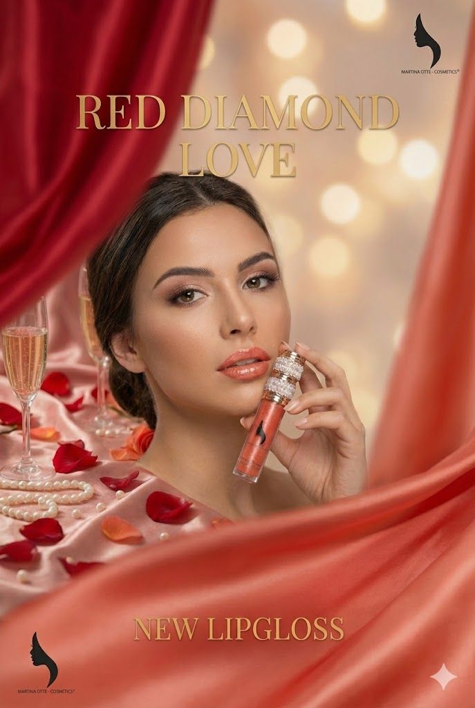 Die luxuriöse Vollendung für Dein Lippen Make up - LIPGLOSS RED DIAMOND LOVE