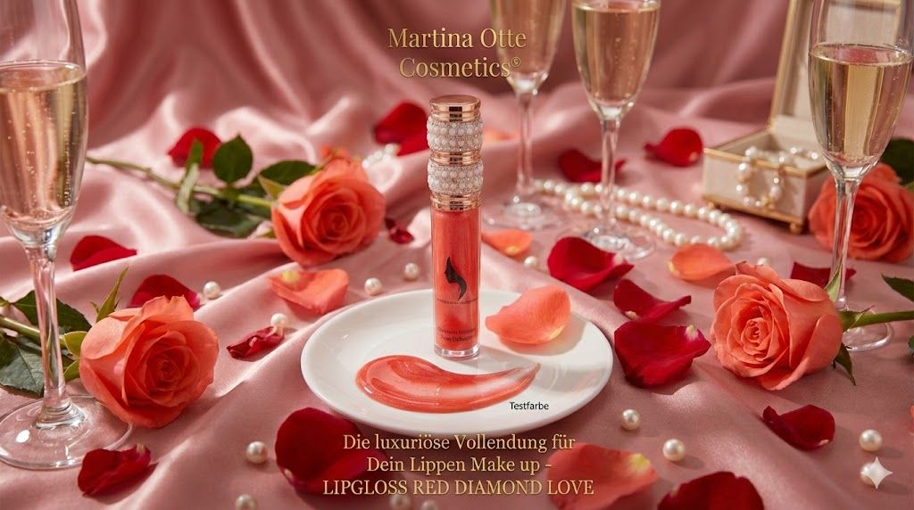 Die luxuriöse Vollendung für Dein Lippen Make up - LIPGLOSS RED DIAMOND LOVE