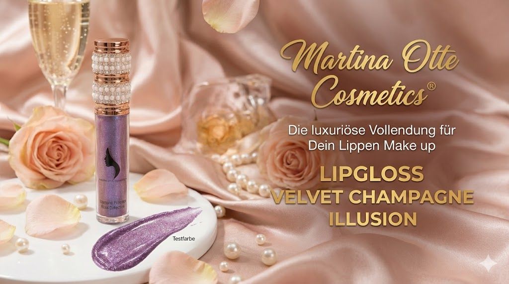 Die luxuriöse Vollendung für Dein Lippen Make up - LIPGLOSS VELVET CHAMPAGNE ILLUSION