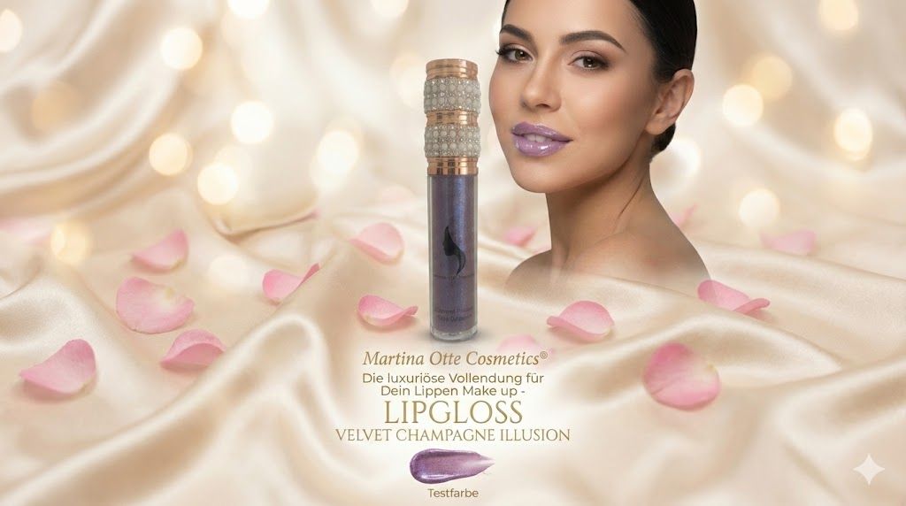 Die luxuriöse Vollendung für Dein Lippen Make up - LIPGLOSS VELVET CHAMPAGNE ILLUSION