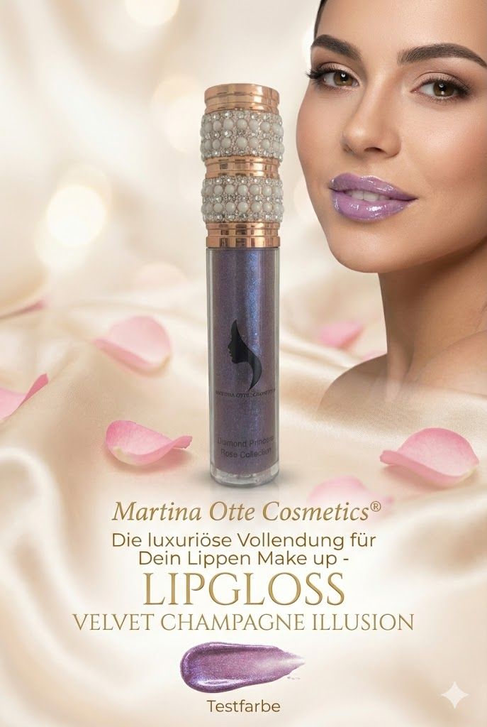 Die luxuriöse Vollendung für Dein Lippen Make up - LIPGLOSS VELVET CHAMPAGNE ILLUSION