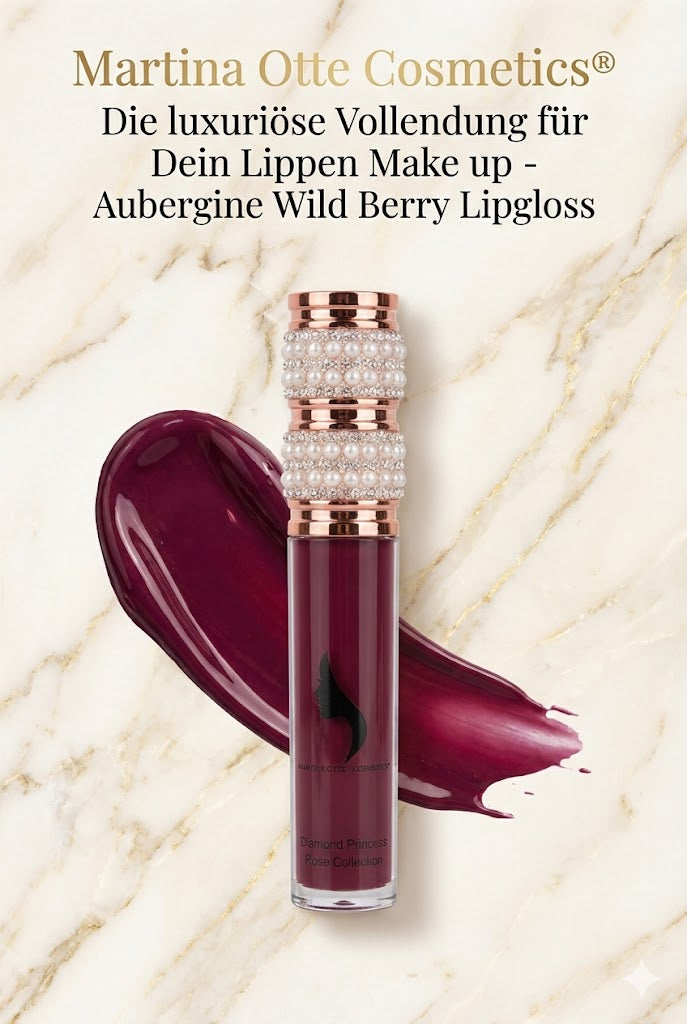 Die luxuriöse Vollendung für Dein Lippen Make up - Aubergine Wild Berry Lipgloss