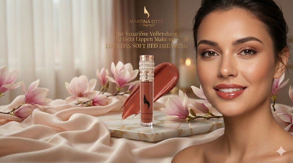 Die luxuriöse Vollendung für Dein Lippen Make up - LIPGLOSS SOFT RED DREAMING