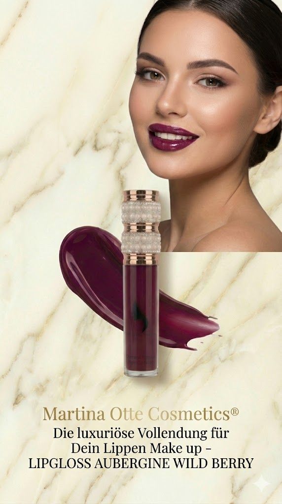 Die luxuriöse Vollendung für Dein Lippen Make up - Aubergine Wild Berry Lipgloss