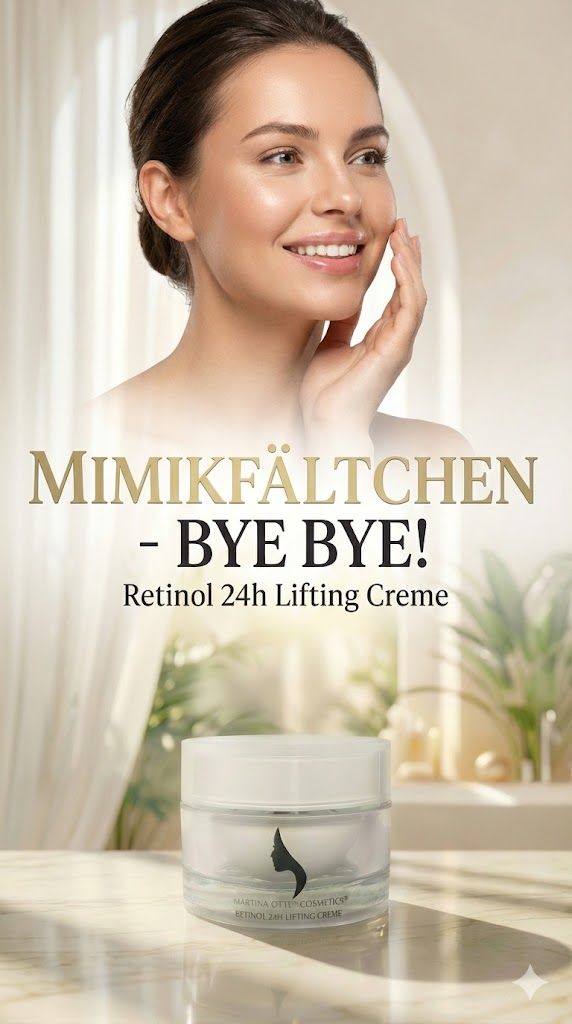 Mimikfältchen - bye bye! Retinol 24h. Lifting Creme
