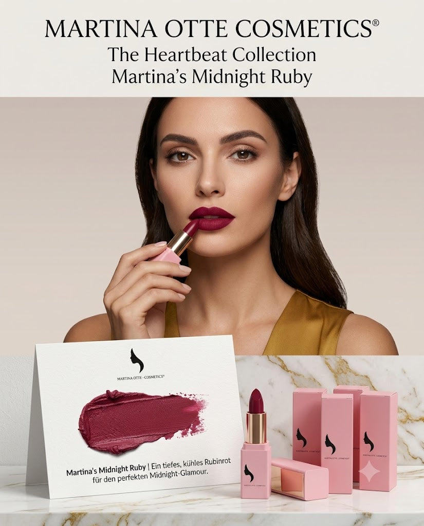 Haltbarer Lippenstift mit perfekter Deckkraft! Martina´s Midnight Ruby