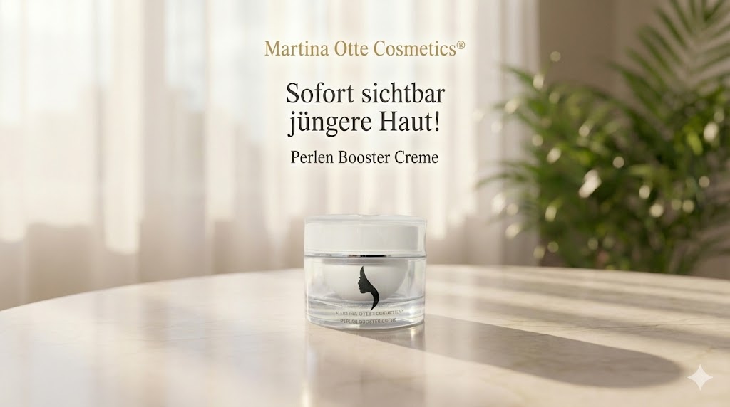 Sofort sichtbar jüngere Haut! Perlen Booster Creme
